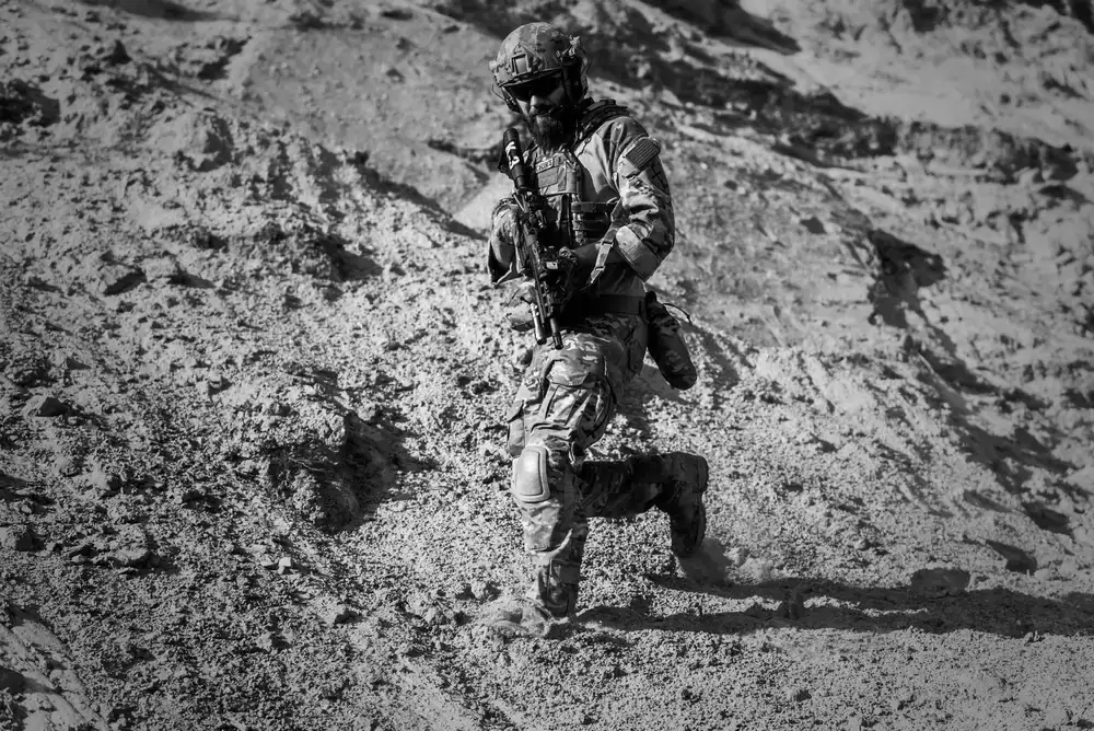 Desert canyon tactical drop zone for the dust bowl tournament